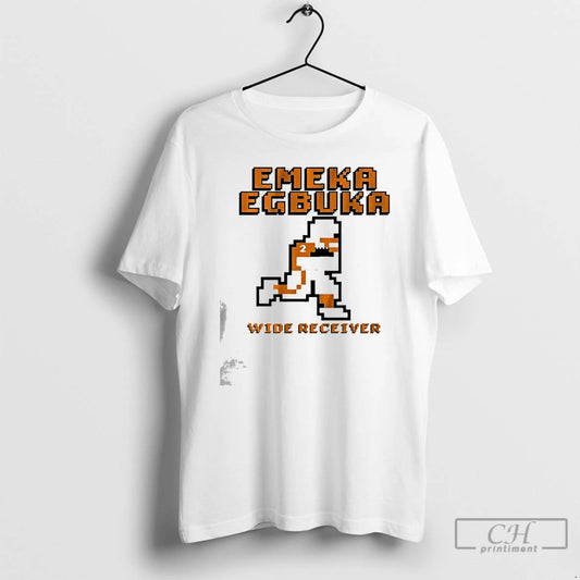 Classic Emeka Egbuka Wide Reciver Retro Baller T Shirts - clothing by TeeHivey.com