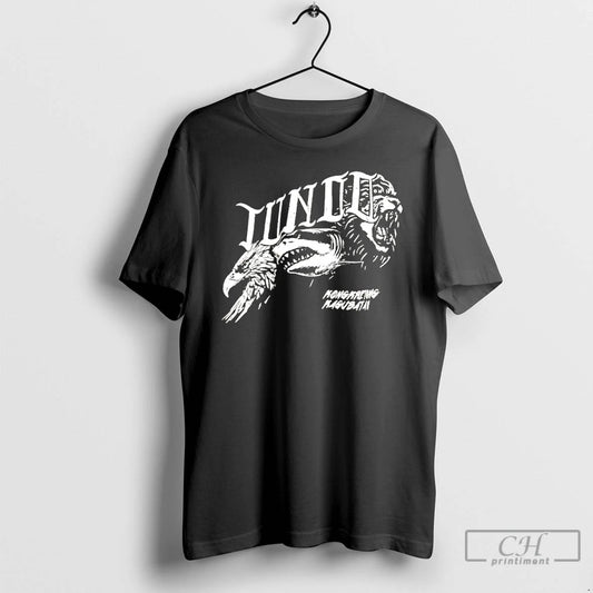 Classic Engels Shark Lions Junie Kongkretong Kagubatan Retro - clothing by TeeHivey.com