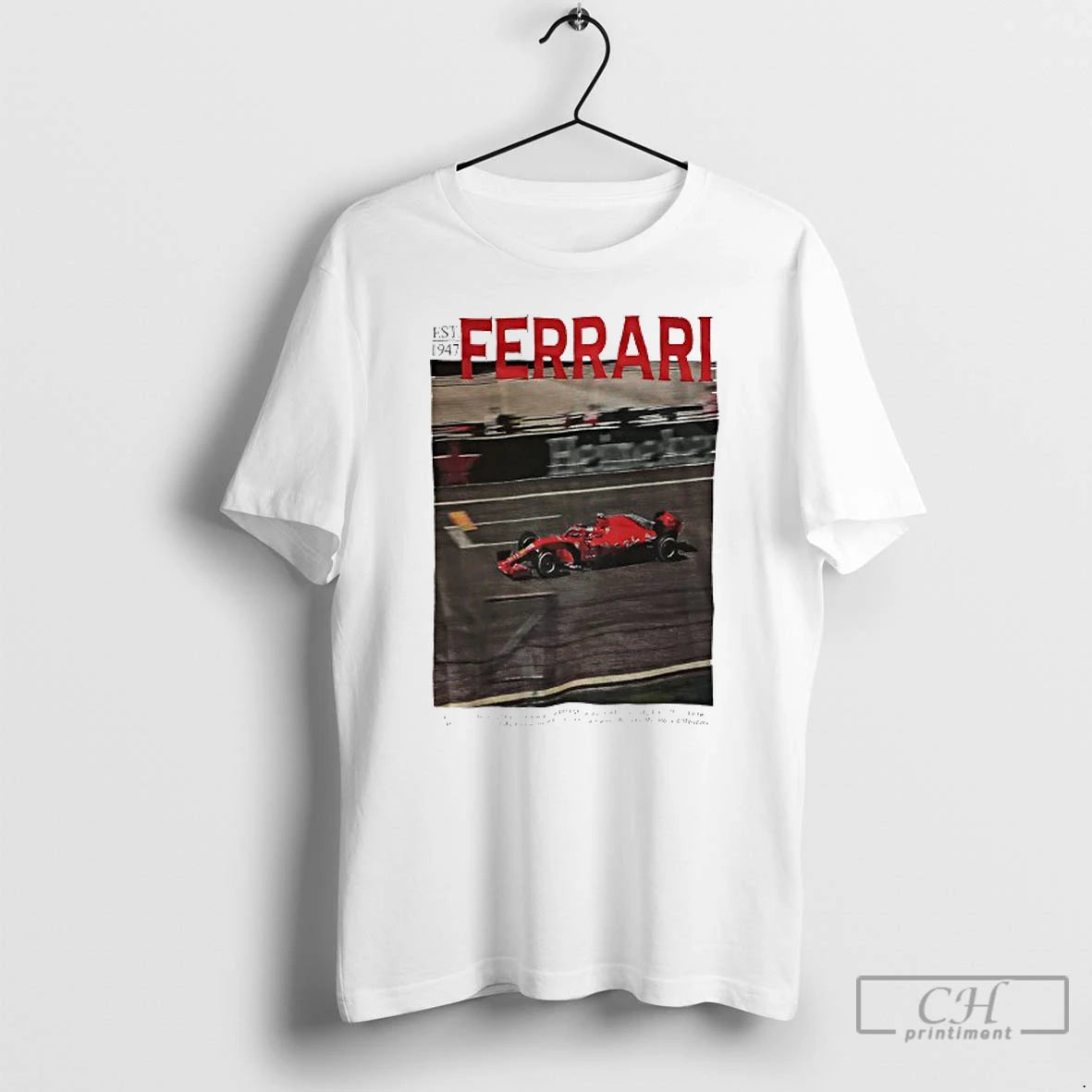 Classic Ferrari F1 Racing Vintage T Shirts - clothing by TeeHivey.com