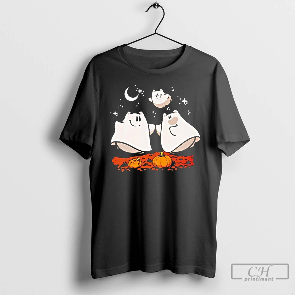 Classic Floofy Ghost Dance T Shirts - clothing by TeeHivey.com