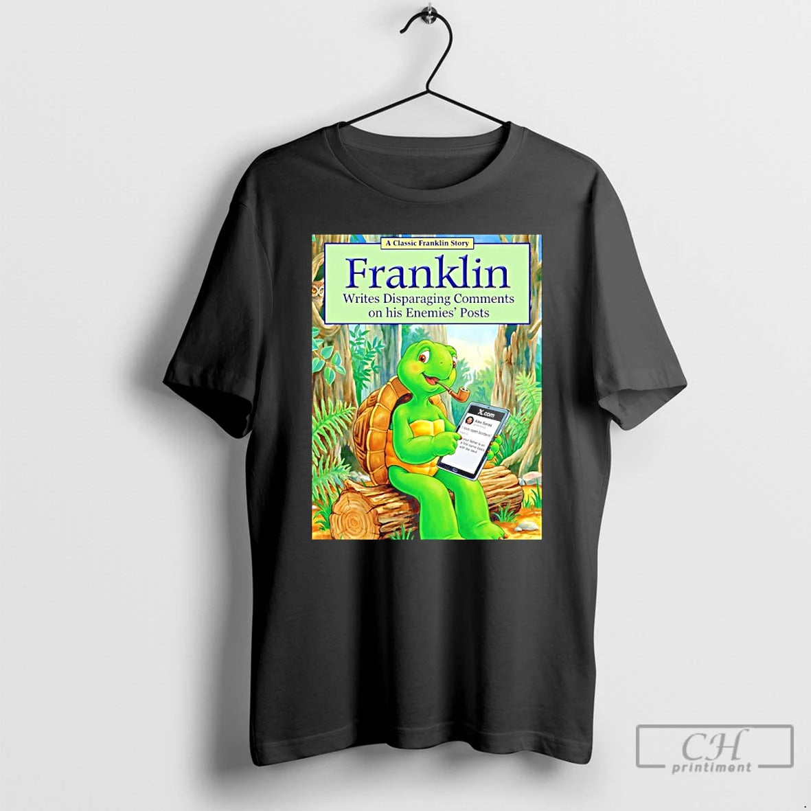 Classic Franklin Writes Disparaging Comments On His Enemies Pots - clothing by TeeHivey.com