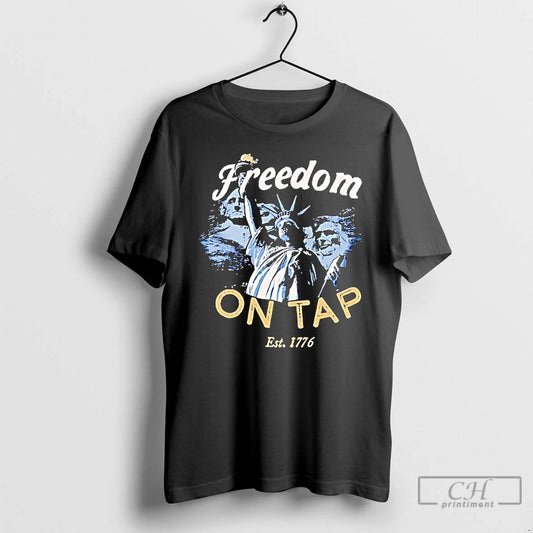 Classic Freedom On Tap Statue Of Liberty Est 1776