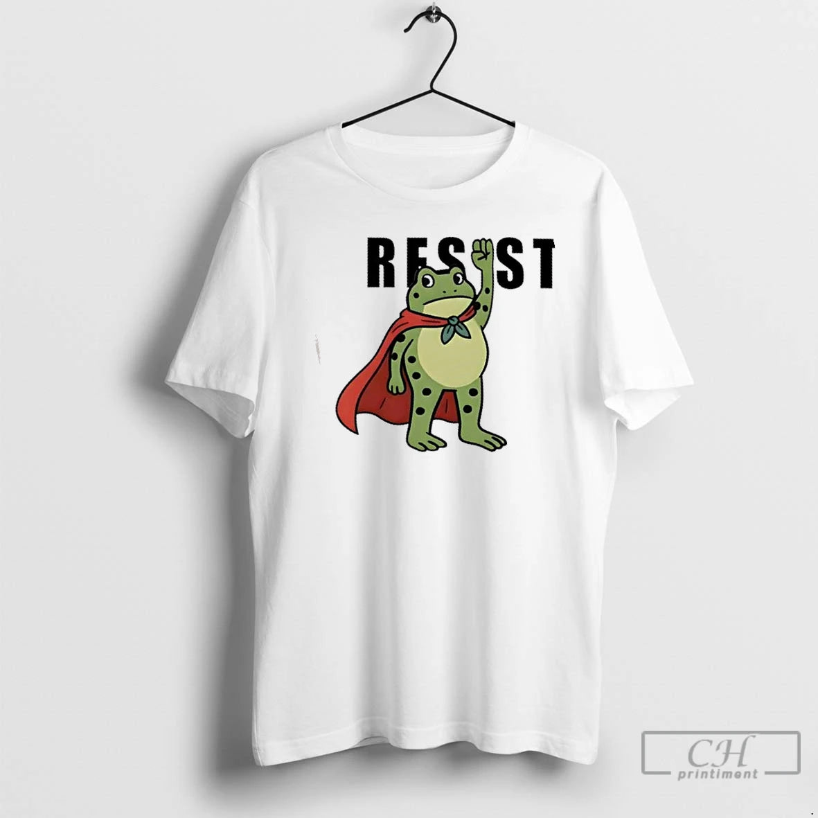 Classic Frog Resist Portland Protest Human Rights T Shirts - clothing by TeeHivey.com