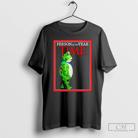Classic Frog Time Magazine Person Of The Year T Shirts - clothing by TeeHivey.com