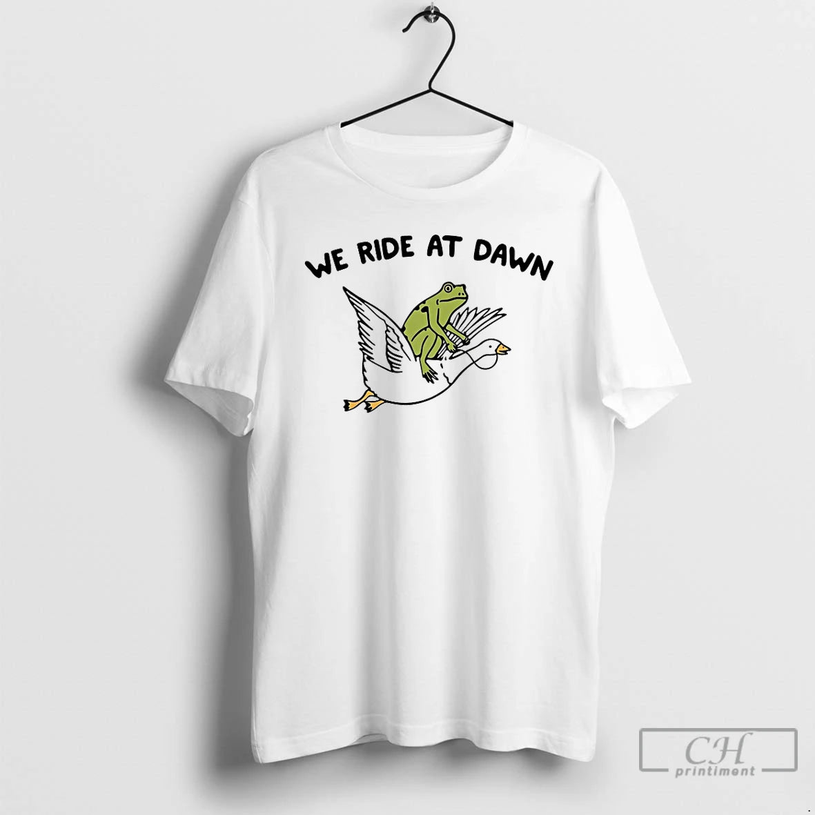 Classic Frog We Ride At Dawn