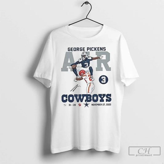 Classic George Pickens Air Hurdle Dallas Cowboys - clothing by TeeHivey.com