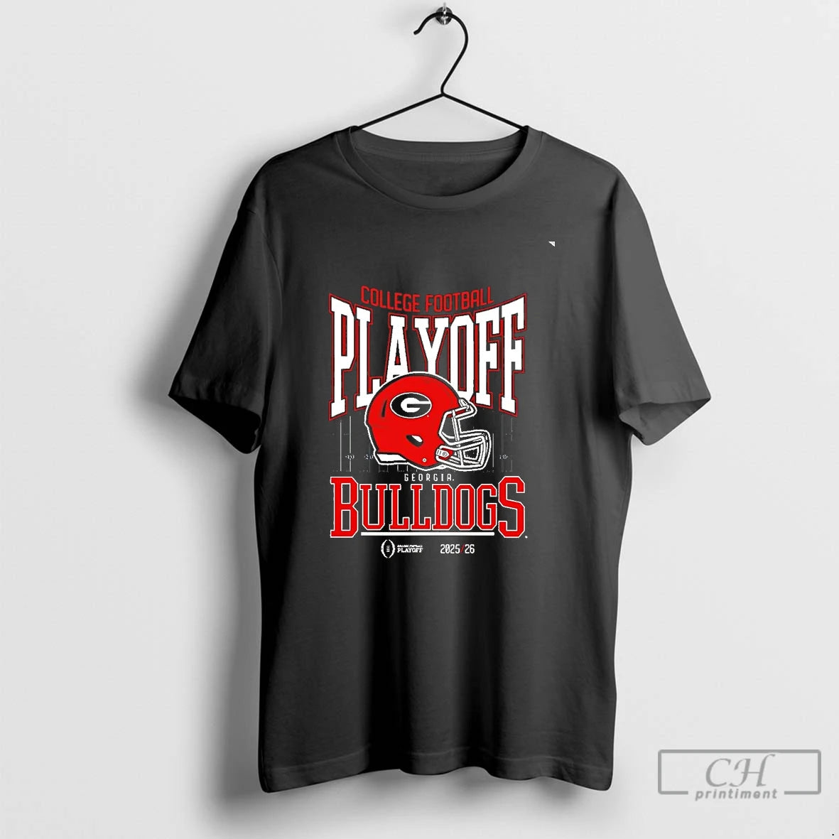 Classic Georgia Bulldogs 2025 26 College Football Playoff Cfp Helmet Chriast - clothing by TeeHivey.com