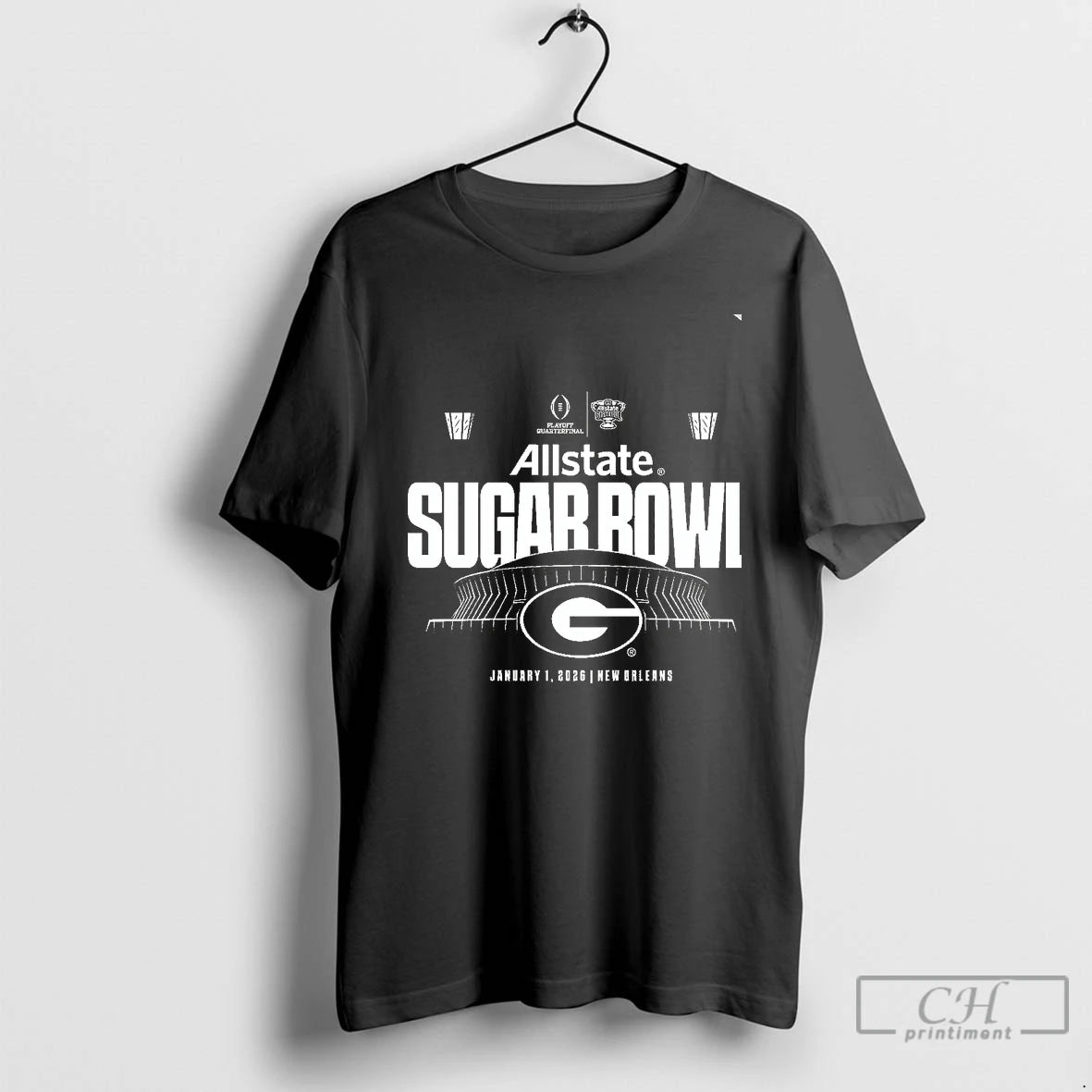 Classic Georgia Bulldogs 2026 Allstate Sugar Bowl Chriast - clothing by TeeHivey.com