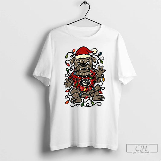 Classic Georgia Bulldogs Christmas Game Day Christmas Light - clothing by TeeHivey.com