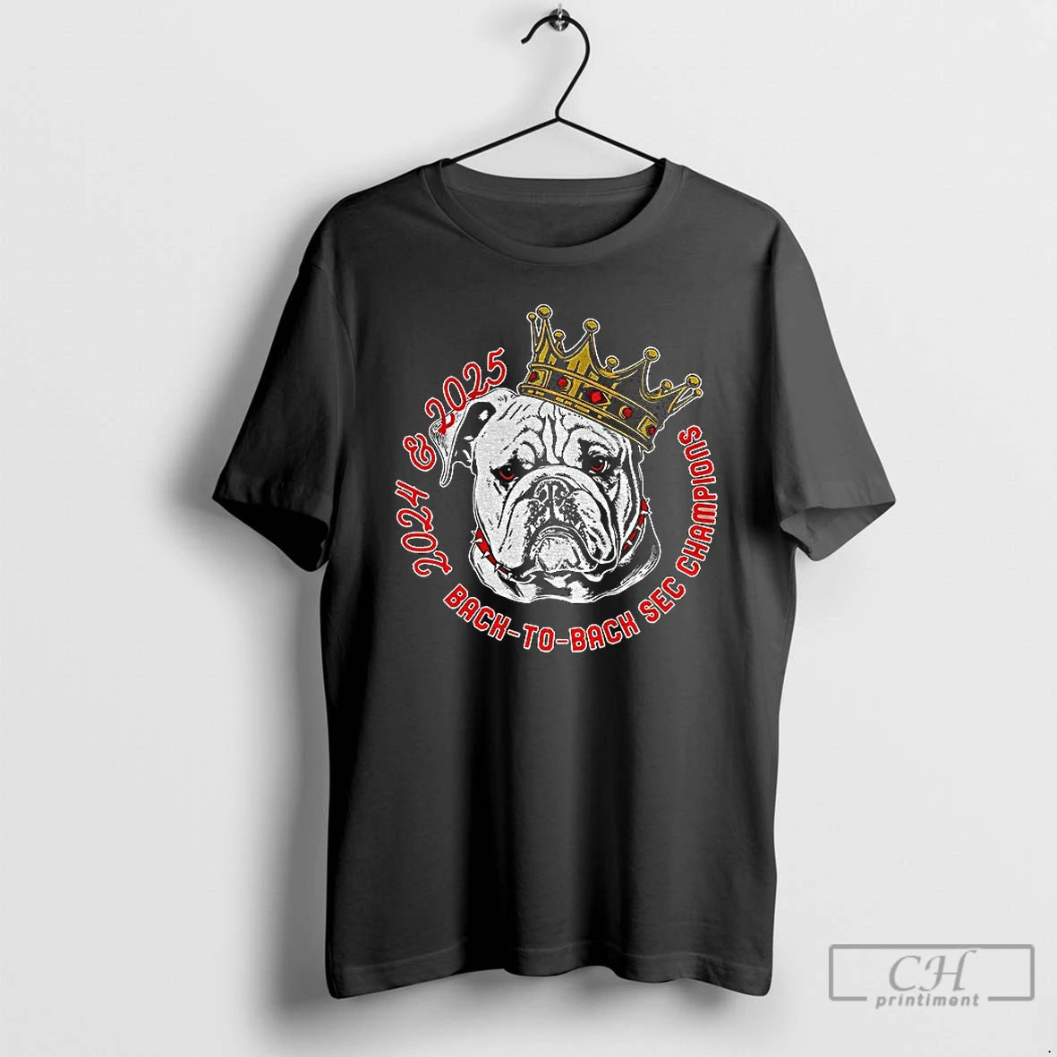 Classic Georgia Bulldogs Football Sec Champions Back To Back Go Dawgs King 2024 2025 - clothing by TeeHivey.com