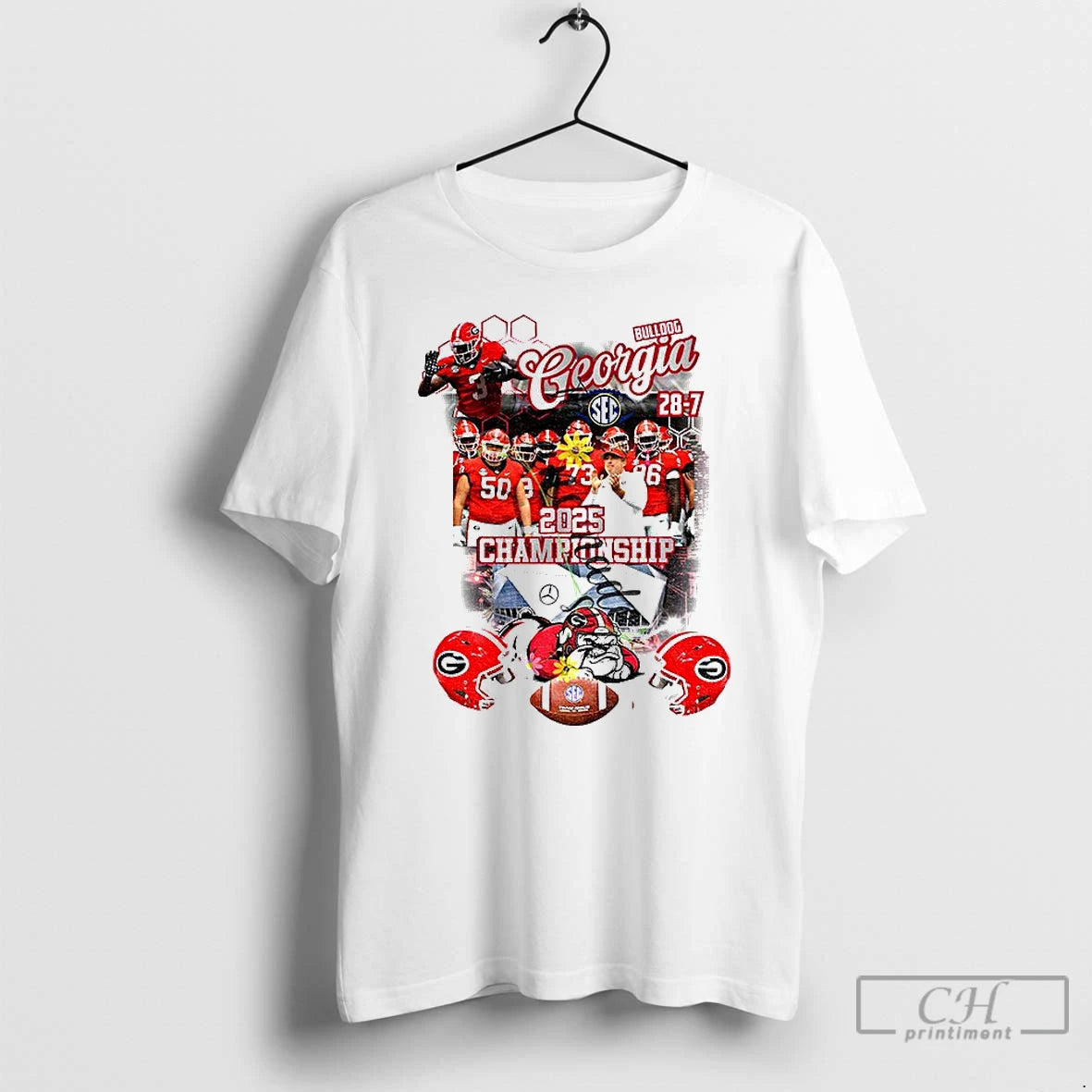 Classic Georgia Bulldogs Football 2025 Sec Championship - clothing by TeeHivey.com