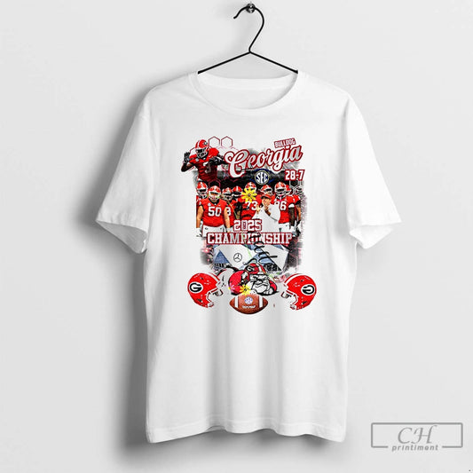 Classic Georgia Bulldogs Football 2025 Sec Championship - clothing by TeeHivey.com