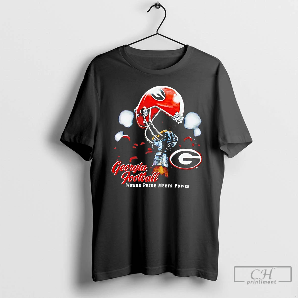 Classic Georgia Bulldogs Where Pride Meets Power 2010 T Shirts - clothing by TeeHivey.com