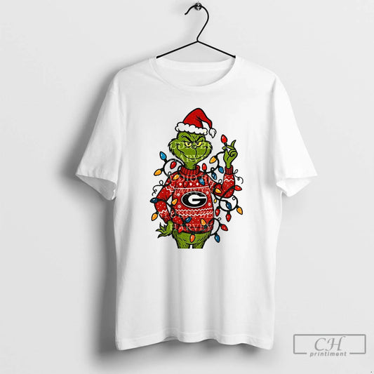 Classic Georgia Grinch Georgia Bulldogs Sec Championship 2025 - clothing by TeeHivey.com