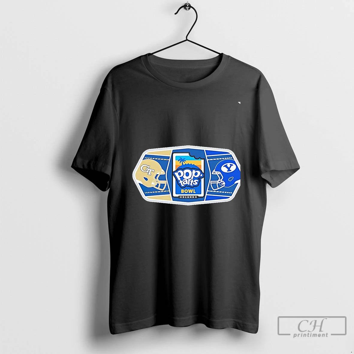 Classic Georgia Tech Yellow Jackets Vs Byu Cougars 2025 Pop Tarts Bowl Helmet Chriast - clothing by TeeHivey.com