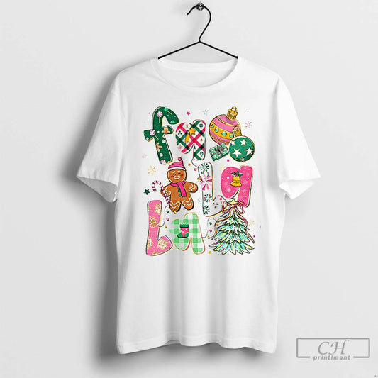Classic Gingerbread Falala Christmas Tree Coquette Merry Christmas - clothing by TeeHivey.com