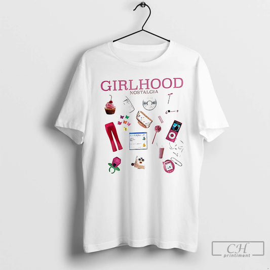 Classic Girlhood Nostalgia T Shirts - clothing by TeeHivey.com