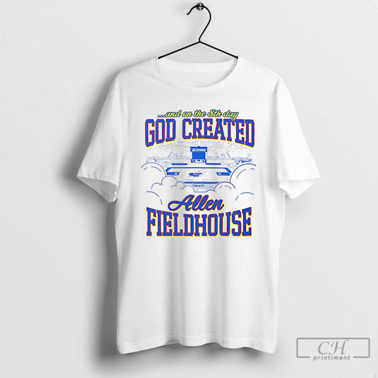 Classic God Created Allen Fieldhouse