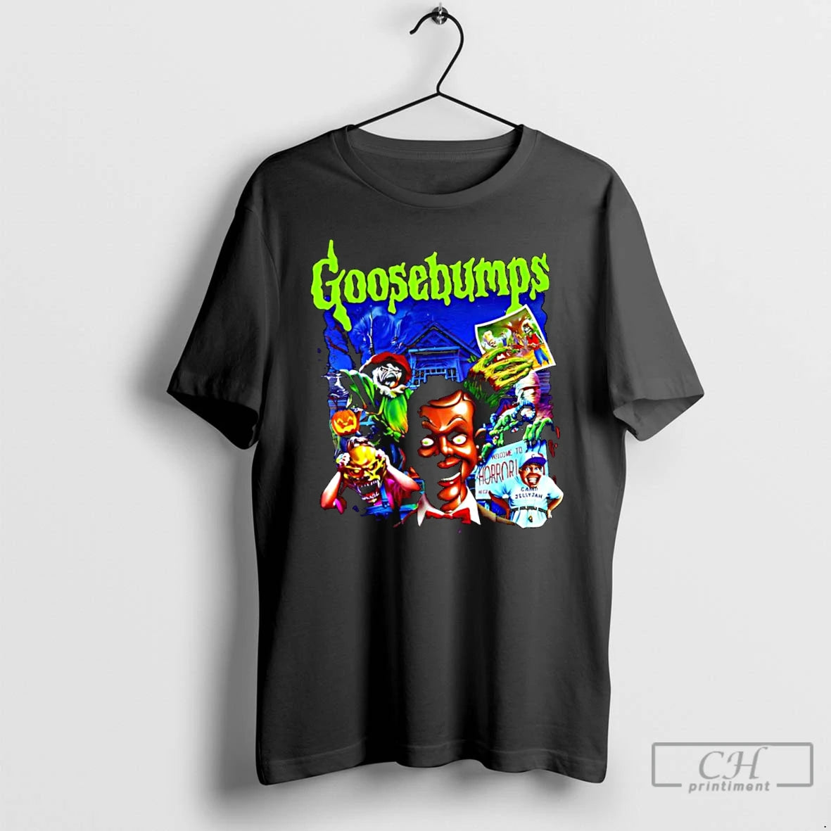 Classic Goosebumps Night Of The Living Dummy R L Stine T Shirts - clothing by TeeHivey.com