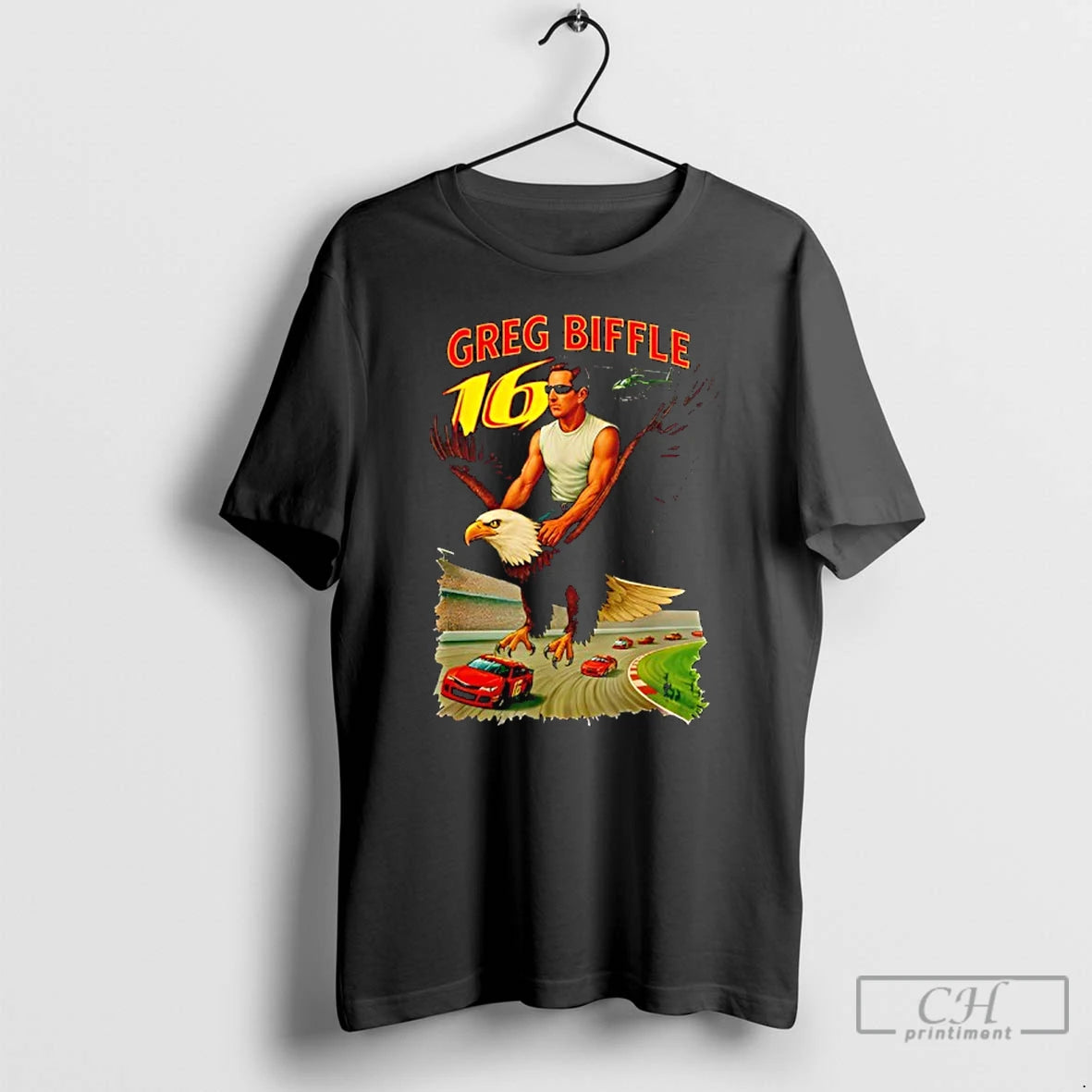Classic Greg Biffle Retro Art - clothing by TeeHivey.com