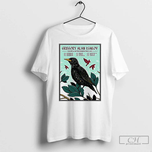 Classic Gregory Alan Isakov Europe And Uk Tour 2025 T Shirts - clothing by TeeHivey.com