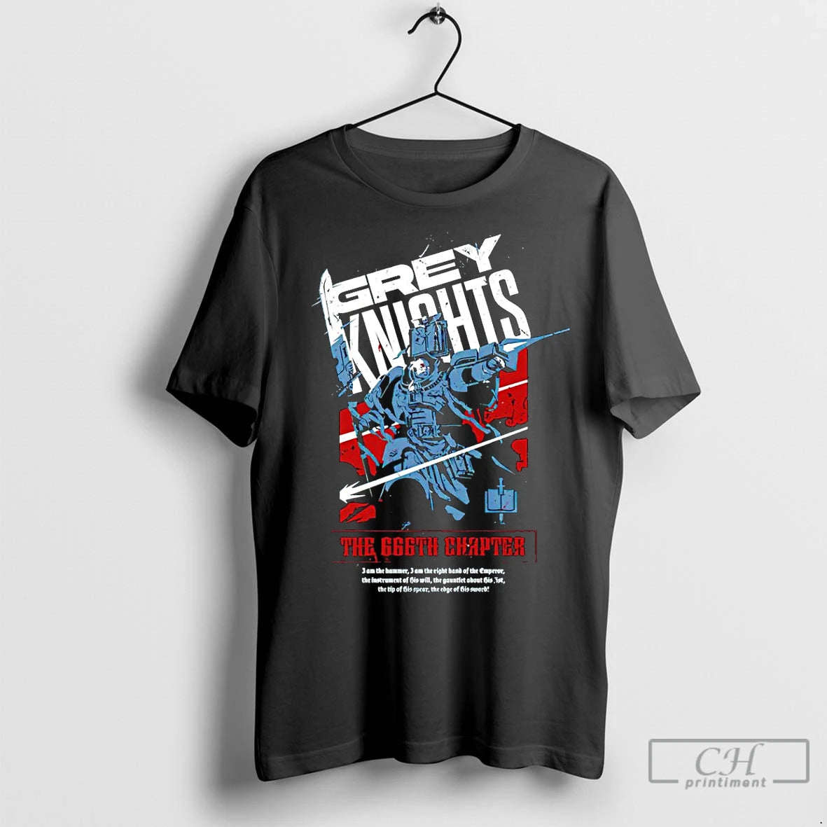 Classic Grey Knights The 666th Chapter - clothing by TeeHivey.com