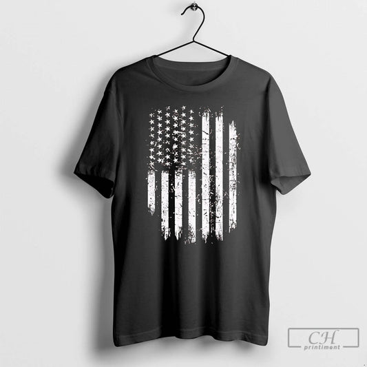 Classic Grunge Usa Flag T Shirts - clothing by TeeHivey.com