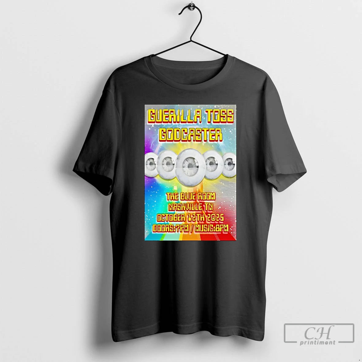 Classic Guerilla Toss Godcaster The Blue Room Nashville T Shirts - clothing by TeeHivey.com