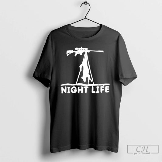 Classic Gun Night Life Hunting Coyote