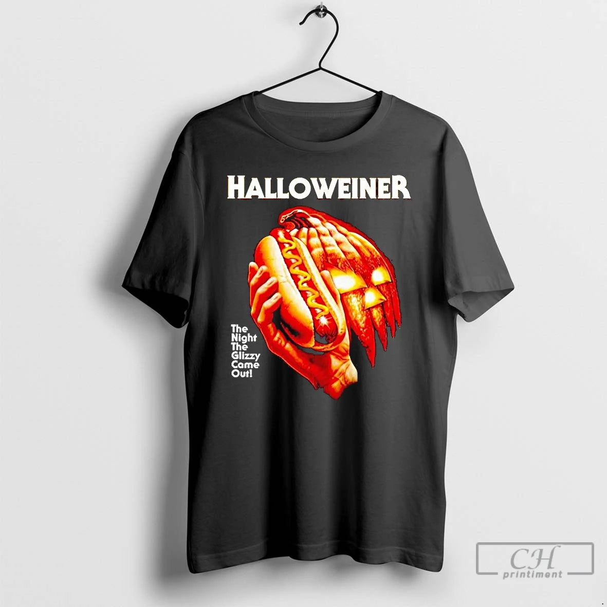 Classic Halloweiner Weiner The Night The Glizzy Come Out Halloween T Shirts - clothing by TeeHivey.com