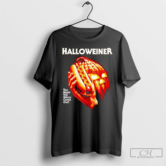 Classic Halloweiner Weiner The Night The Glizzy Come Out Halloween T Shirts - clothing by TeeHivey.com