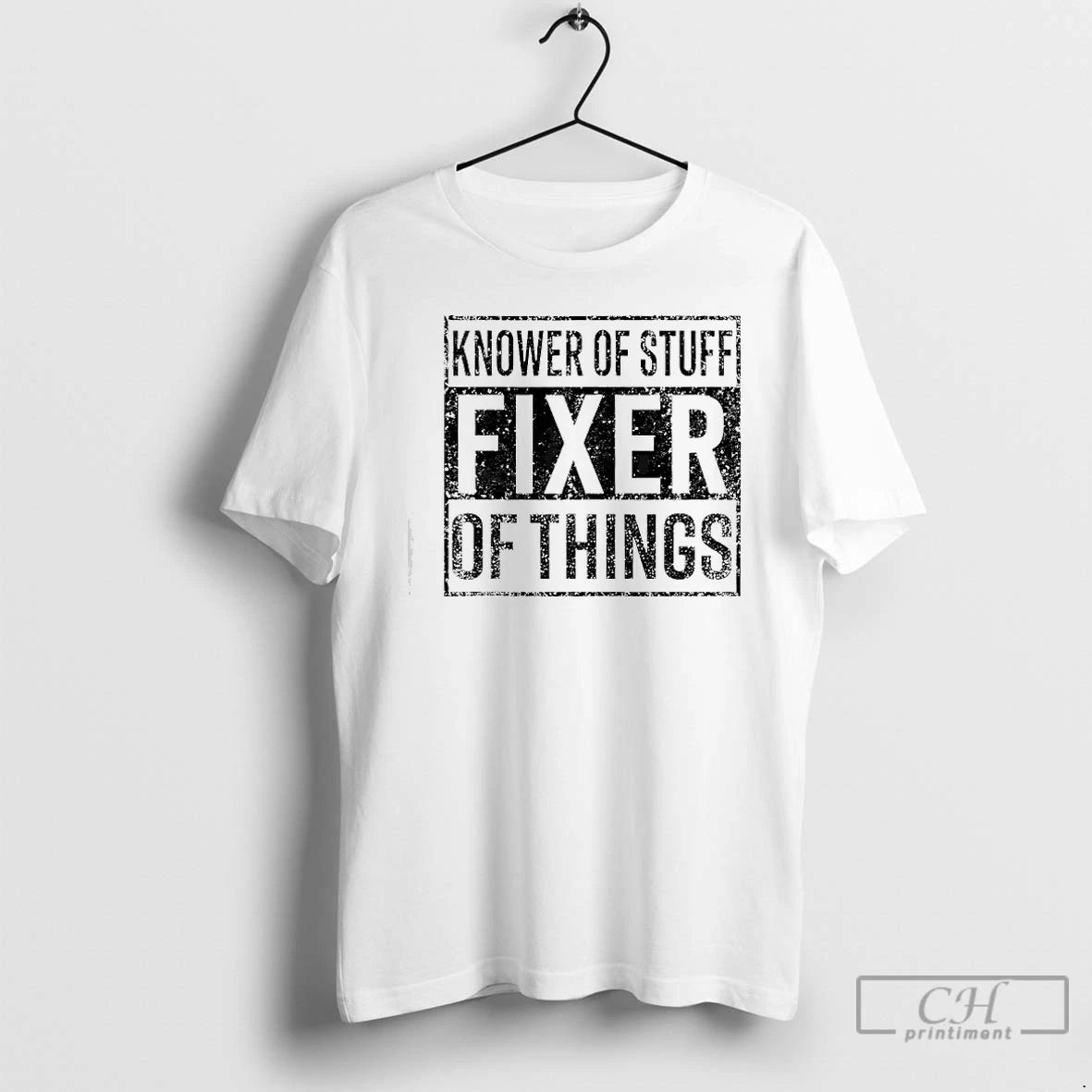 Classic Handyman Dad Father Knower Of Stuff Fixer Of Things - clothing by TeeHivey.com