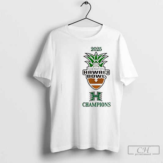 Classic Hawaii Rainbow Warriors Hawaii Bowl Champions 2025 - clothing by TeeHivey.com