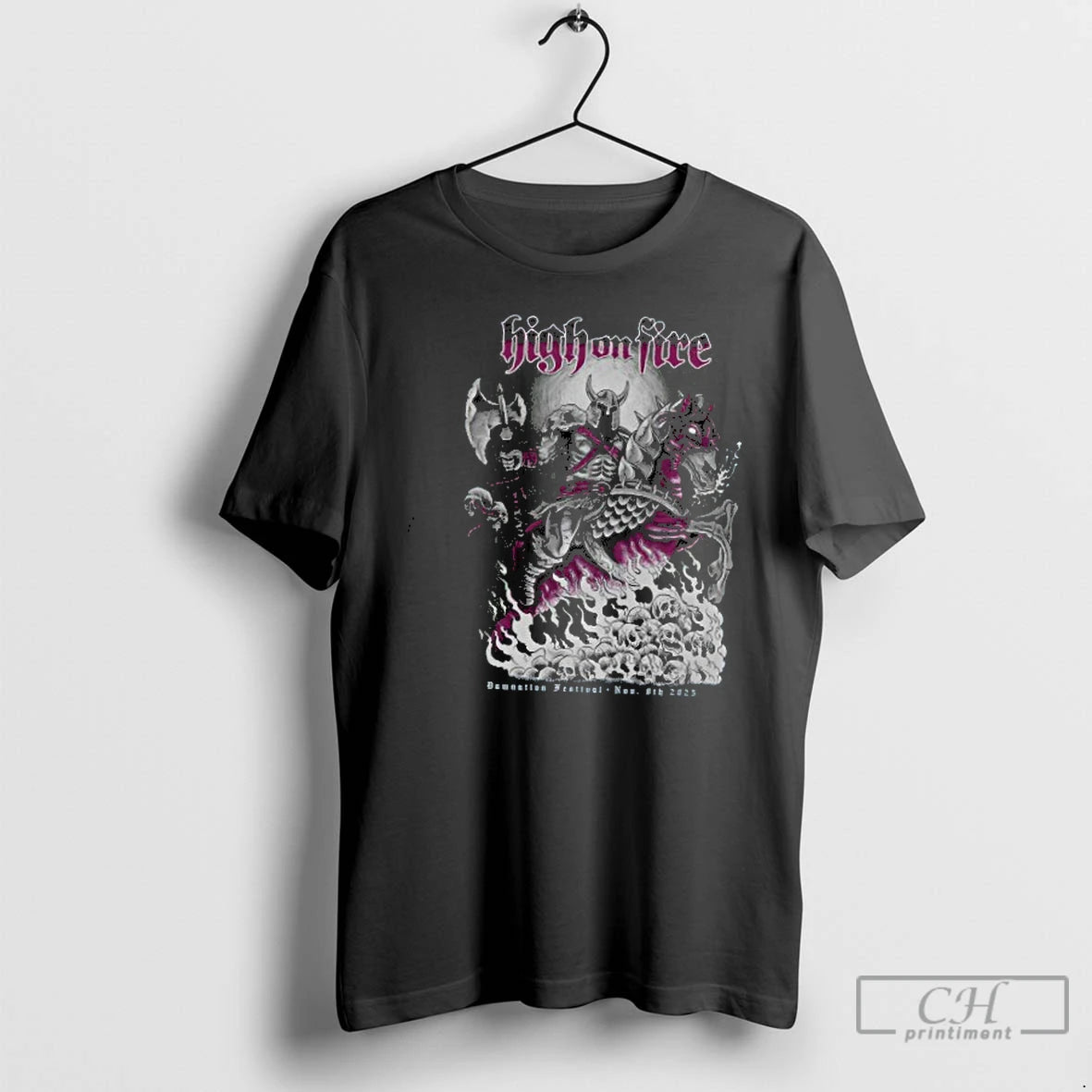 Classic High On Fire November 8 2025 Damnation Festival In Manchester Uk T Shirts - clothing by TeeHivey.com