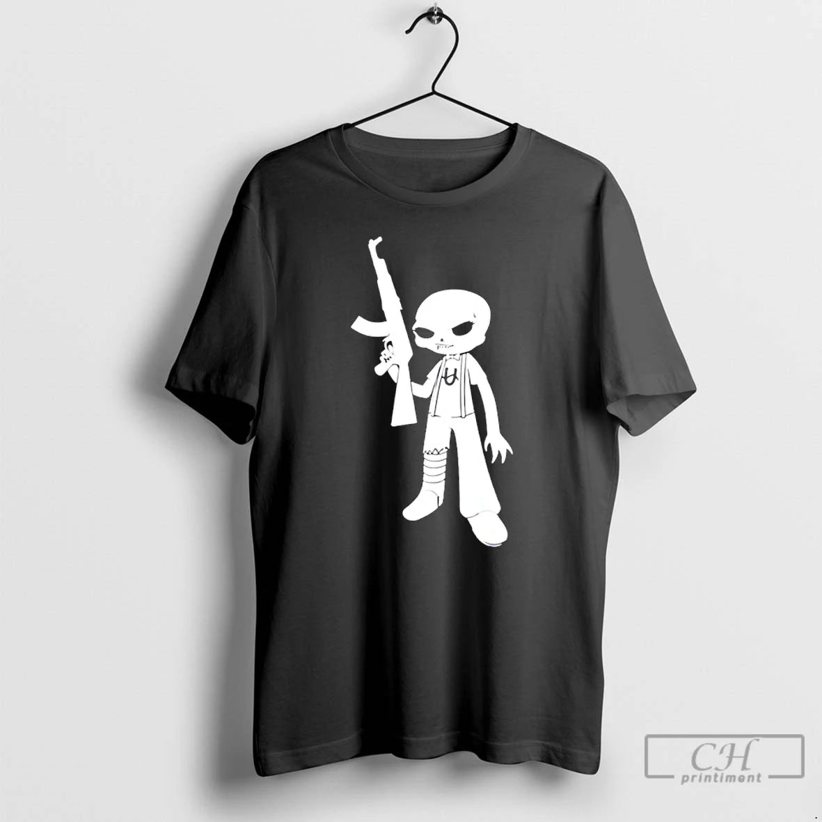 Classic Homestuck Caliborn Silhouette Alien - clothing by TeeHivey.com