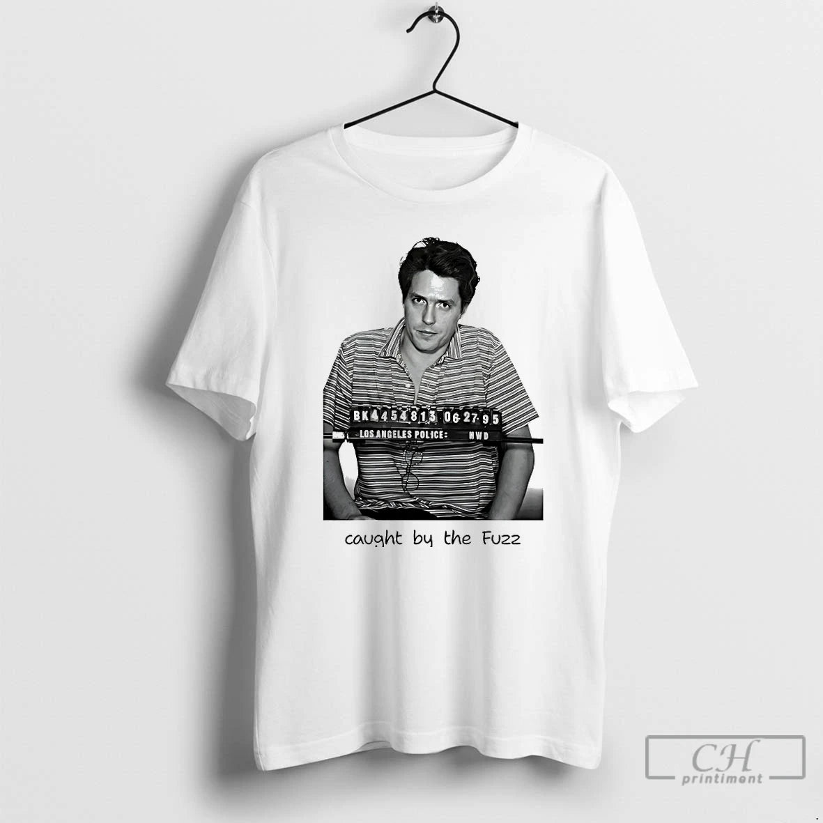 Classic Hugh Grant Los Angeles Caught By The Fuzz Mugshot