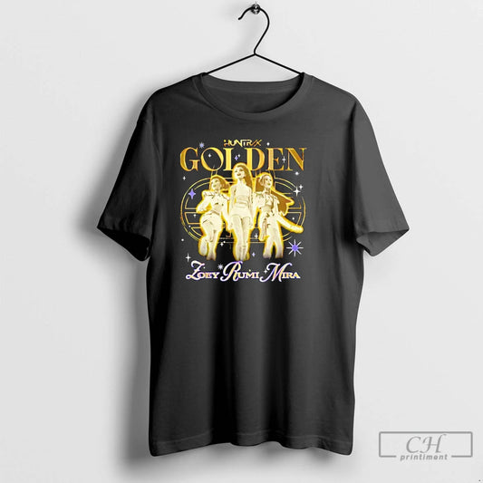 Classic Huntrix Golden Zoey Rumi Mira Halloween Zoey Rumi Mira T Shirts - clothing by TeeHivey.com