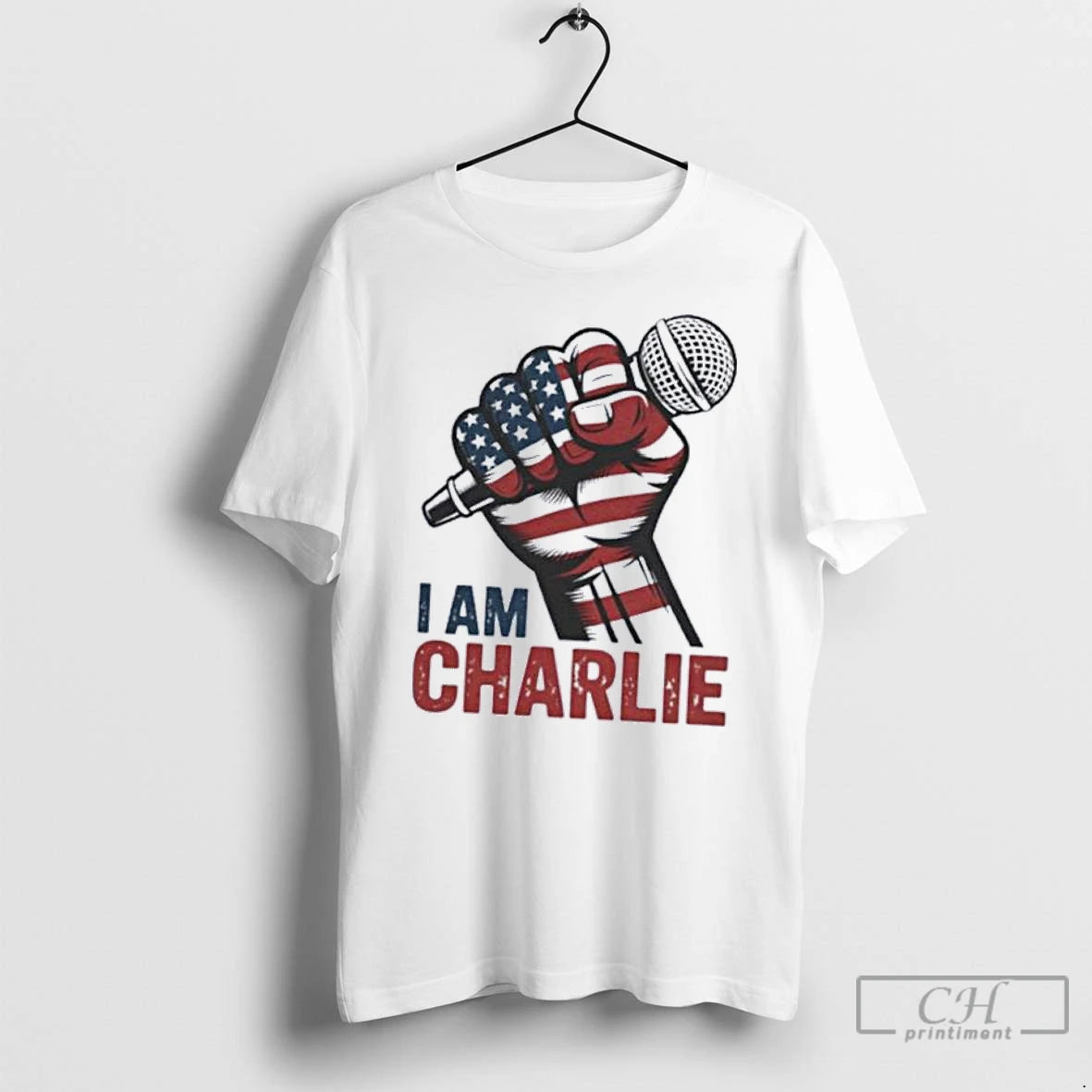 Classic I Am Charlie Kirk Statement T Shirts - clothing by TeeHivey.com