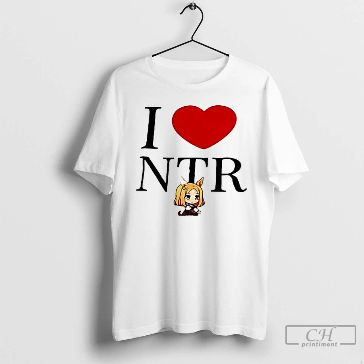 Classic I Love Ntr Narita Top Road Anime T Shirts - clothing by TeeHivey.com