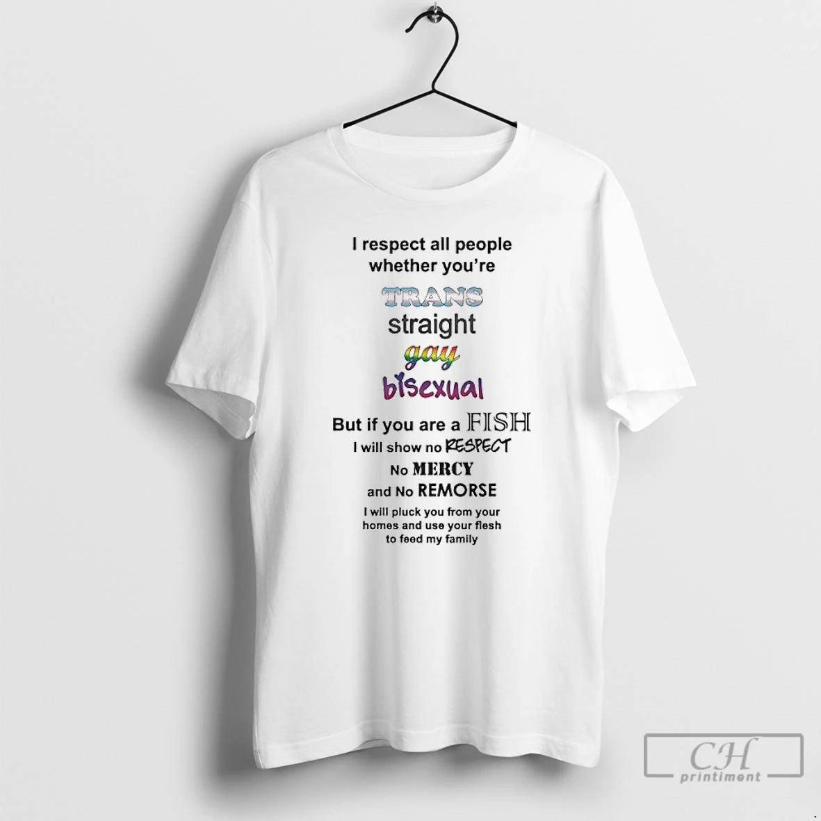 Classic I Respect All People Whether Youre Trans Straight Gay Bisexual Lgbt T Shirts - clothing by TeeHivey.com