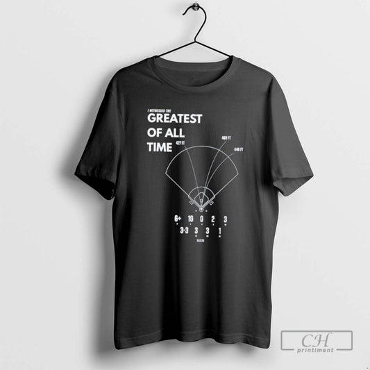 Classic I Witnessed The Greatest Of All Time Shohei Ohtani Mlb Los Angeles Dodgers Goat - clothing by TeeHivey.com