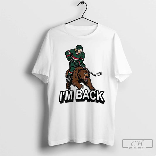 Classic Im Back Minnesota Wild Nhl T Shirts - clothing by TeeHivey.com