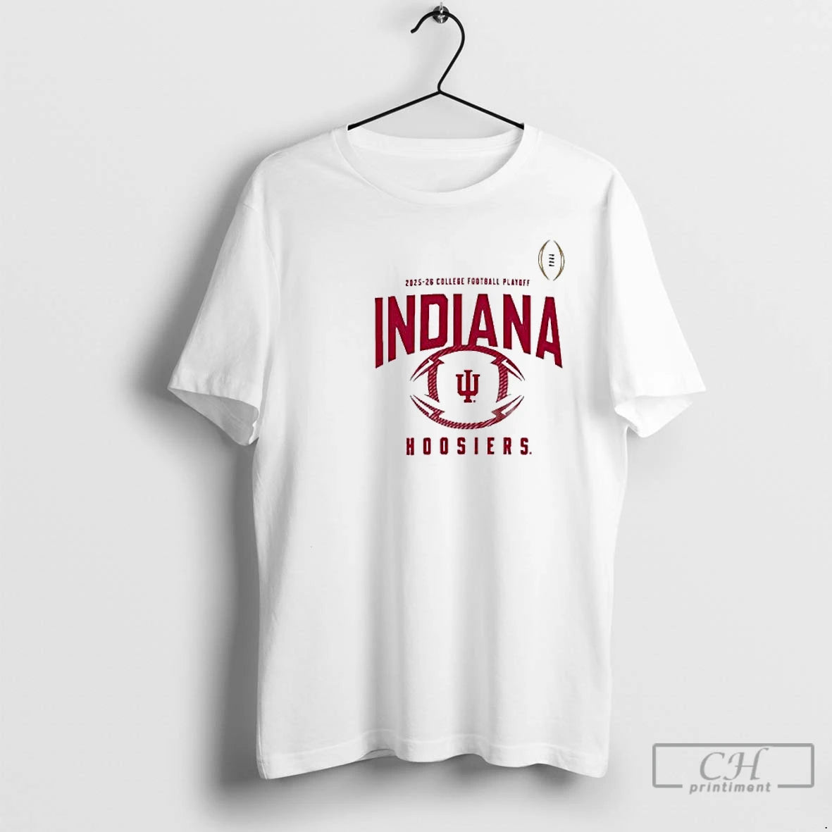Classic Indiana College Football Playoff 2025 2026 Bound Circle White - clothing by TeeHivey.com
