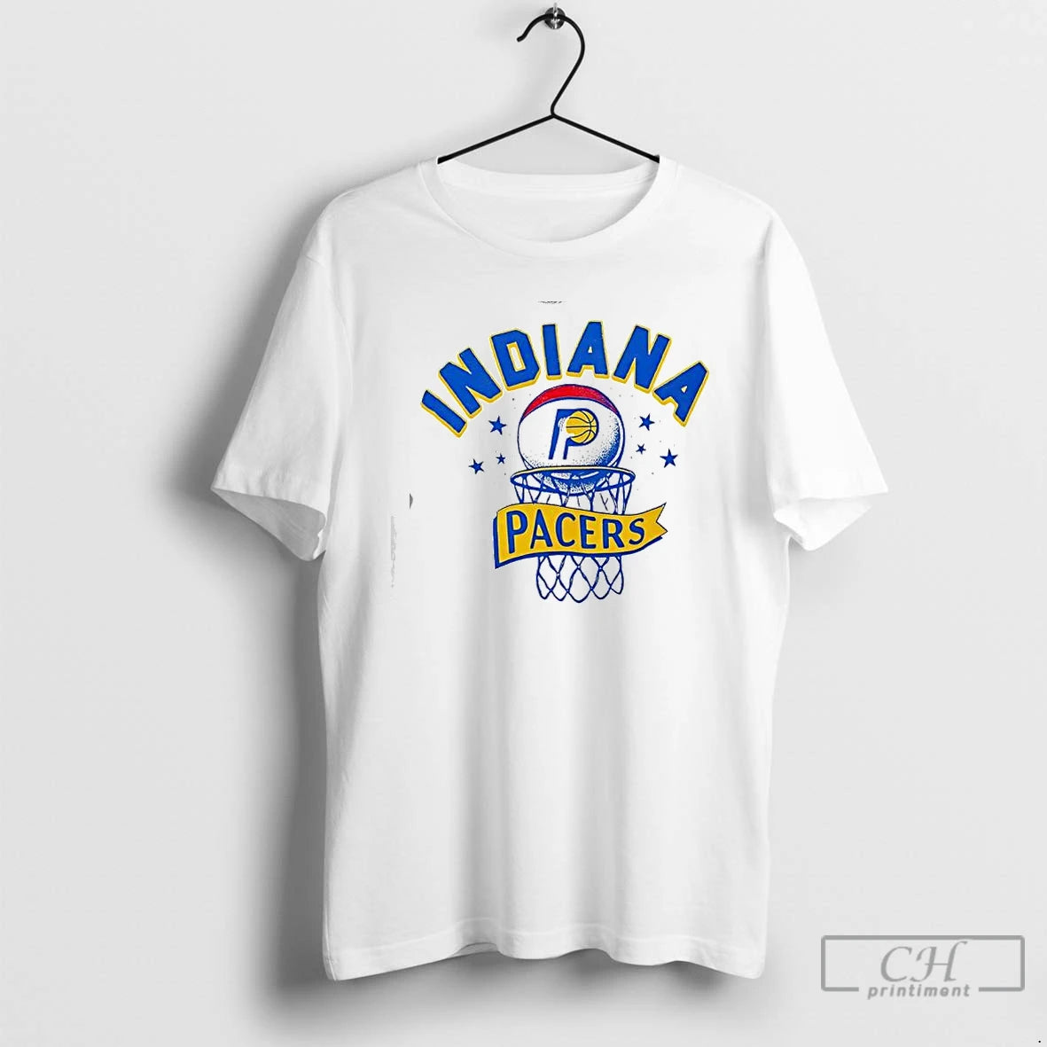 Classic Indiana Pacers Basketball Team Vintage Logo - clothing by TeeHivey.com