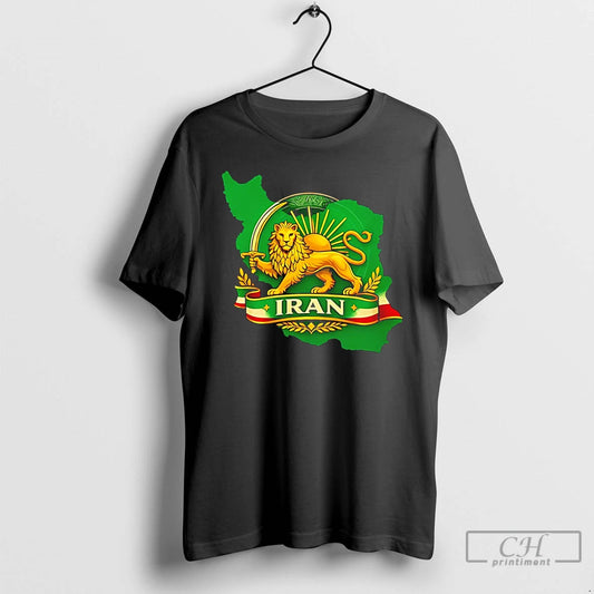 Classic Iran Lion And Sun