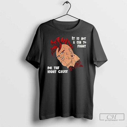 Classic Its Not A Sin To Fight For The Right Cause T Shirts - clothing by TeeHivey.com