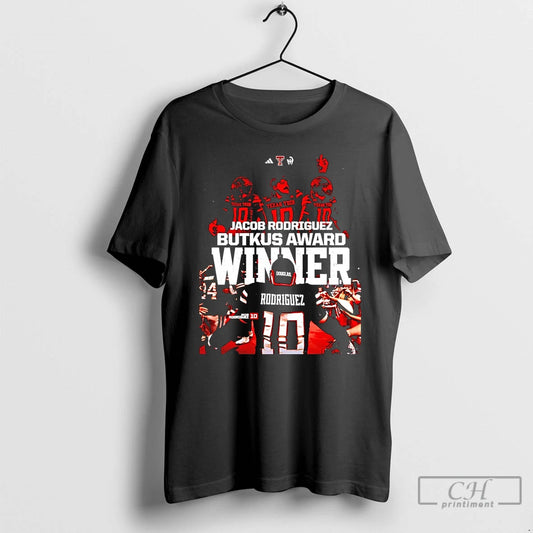 Classic J Rod Is The 2025 Butkus Award Winner Texas Tech Football T Shirts Sweater - clothing by TeeHivey.com