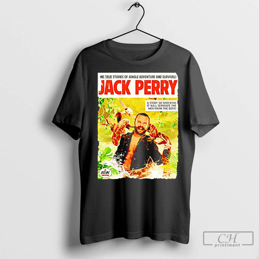 Classic Jack Perry His True Stories Of Jungle Adventure And Survival - clothing by TeeHivey.com