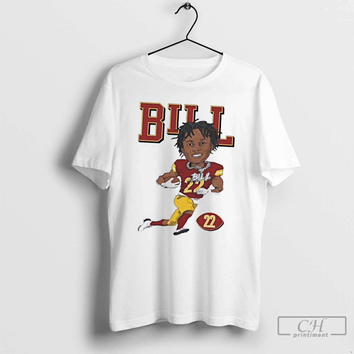 Classic Jacory Croskey Merritt Bill Washington Commanders Caricature 22 T Shirts - clothing by TeeHivey.com