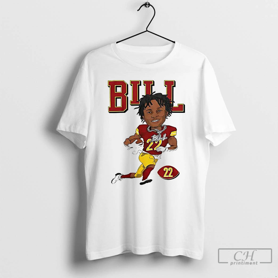 Classic Jacory Croskey Merritt Bill Washington Commanders Caricature T Shirts - clothing by TeeHivey.com